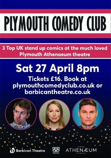 Upcoming Shows Plymouth Comedy Club