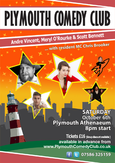 Upcoming Shows Plymouth Comedy Club